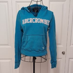 Abercrombie & Fitch Teal Hoodie